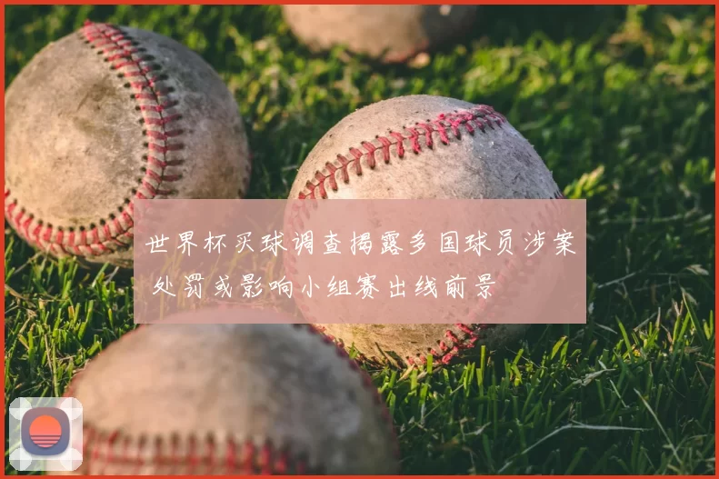 世界杯买球调查揭露多国球员涉案 处罚或影响小组赛出线前景